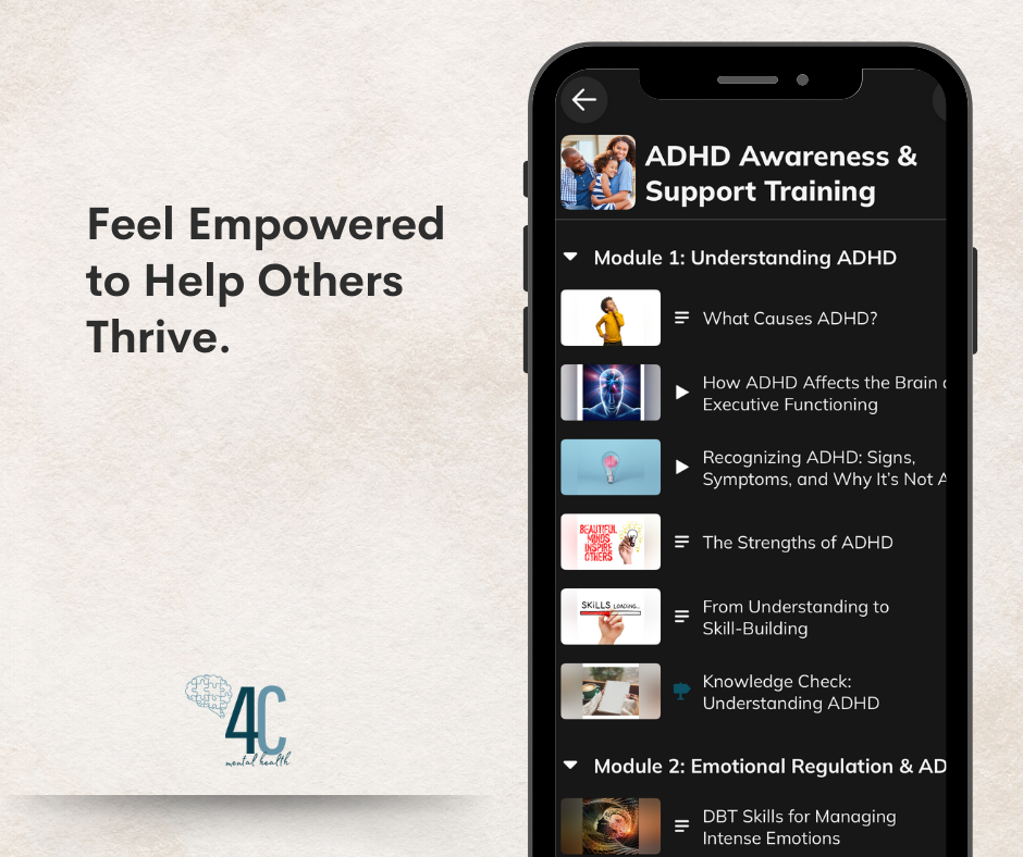 ADHD Awareness and Support Training